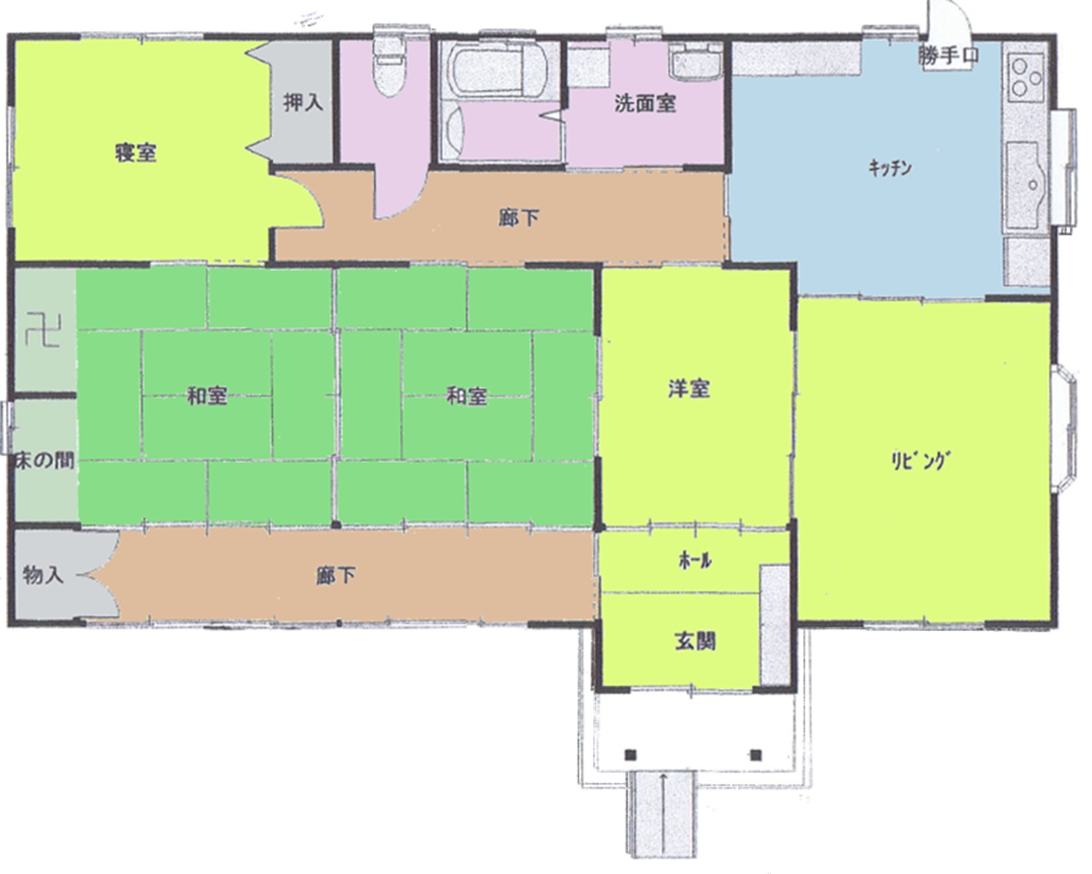 古河市磯部　築浅平屋中古住宅6